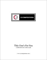 The One's For You Jazz Ensemble sheet music cover